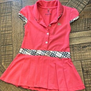Pink Kids Burberry dress